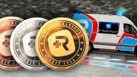 Mitarbeitermünzen Krankentransport