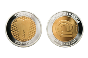 Bimetall Jubiläumsmünze