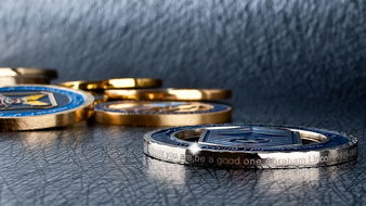 Embossing of Coins Image