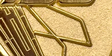 Sandstrahl-Hintergrund Gold