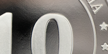 Poliertes Nickel