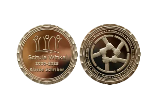 Schule Winkel Münze